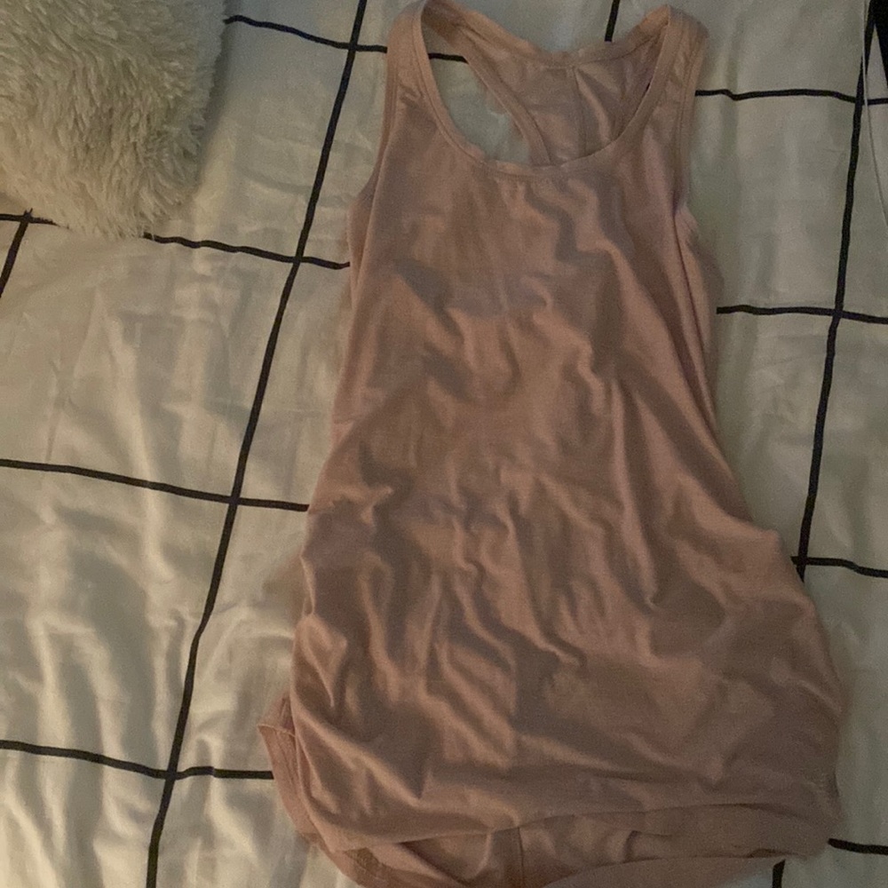 pink athletic top
